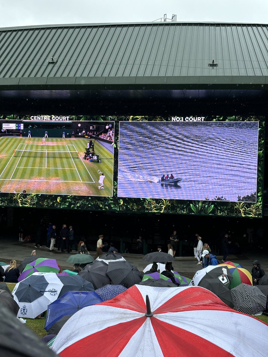 Put the roof over No.1 court! #Wimbledon