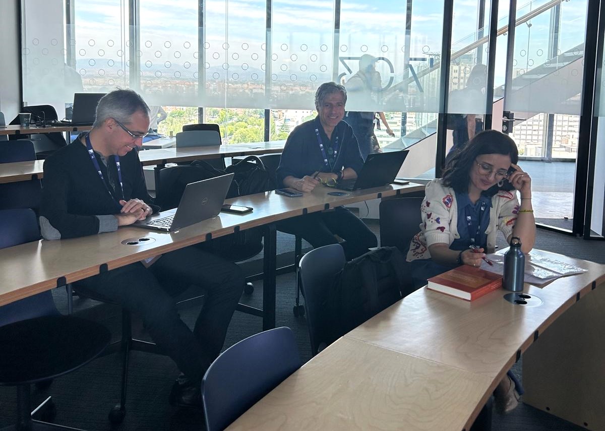 Comparative Federalism - Eurac Research (@euracfederalism) on Twitter photo 🇪🇸Our team <a href="/EuracFederalism/">Comparative Federalism - Eurac Research</a>, represented by <a href="/franzpalermo/">Francesco Palermo</a>, head of our institute, and the senior researchers <a href="/FedericaCittad1/">Federica Cittadino</a> and <a href="/Francisco_RC/">Francisco Javier Romero</a> also checked in at the <a href="/ICON__S/">ICON•S</a> annual conference in Madrid.
#iconsmadrid <a href="/IconsItalia/">ICON-S Italia</a> 🇪🇸Our team <a href="/EuracFederalism/">Comparative Federalism - Eurac Research</a>, represented by <a href="/franzpalermo/">Francesco Palermo</a>, head of our institute, and the senior researchers <a href="/FedericaCittad1/">Federica Cittadino</a> and <a href="/Francisco_RC/">Francisco Javier Romero</a> also checked in at the <a href="/ICON__S/">ICON•S</a> annual conference in Madrid.
#iconsmadrid <a href="/IconsItalia/">ICON-S Italia</a>