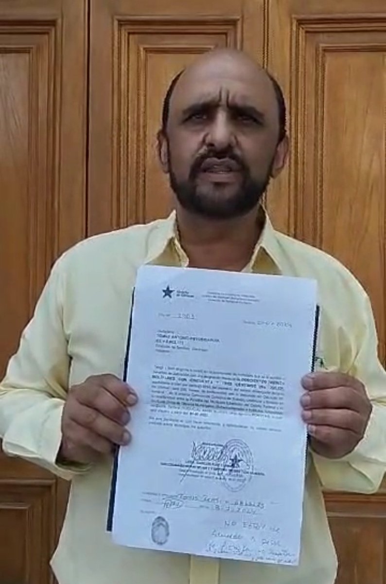 #9J Alcaldesa de Caracas <a href="/gestionperfecta/">Carmen Meléndez</a> despide indirectamente (jubilación forzosa) a la presidenta y secretario general electos del Sindicato de Obreros <a href="/suomgia/">SUOMGIA DCML</a>
de la <a href="/AlcaldiaDCcs/">Alcaldía De Caracas</a>
<a href="/silva_yenis/">Yenis Silva</a> y Tomás Reyes. Buscan acabar con el sindicato y sus luchas. No lo lograrán.