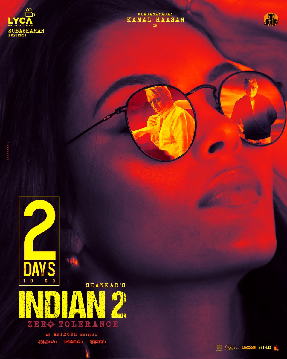 Nishanth_Offcl's tweet photo. 2 days to go #Indian2 😍✨
New design hope u all like it 😀❤️
@IndianTheMovie @ikamalhaasan @shankarshanmugh #Siddharth @anirudhofficial @LycaProductions @RedGiantMovies_ #ZeroTolerance #Indian2AudioLaunch #Indian2On12thJuly https://t.co/Z6gvEy016S