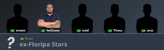Salve guys, venho anunciar que não fazemos mais parte da <a href="/FloripaStars/">Floripa Stars</a> gostaria de agradecer a org por todo o suporte durante esse tempo juntos, dito isso estamos com a line-up F/A e sem vinculo contratual, orgs interessadas entrem em contato para receber o mídia kit