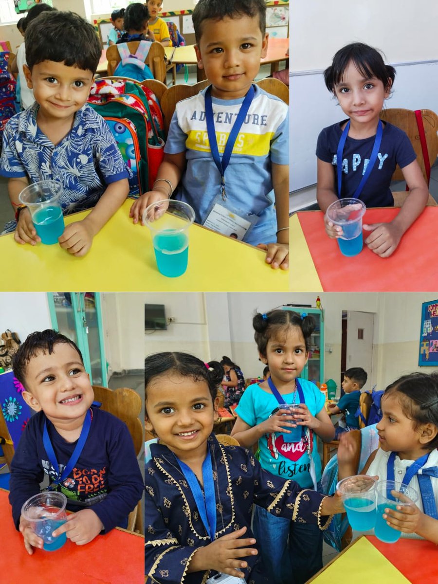 SpsMayurVihar's tweet image. Kindergarten shines bright with shades of blue. 
#ECD #Funwithlearning #SalwanPublicSchool #MayurVihar #Bluedaycelebration #funday #learningengagements