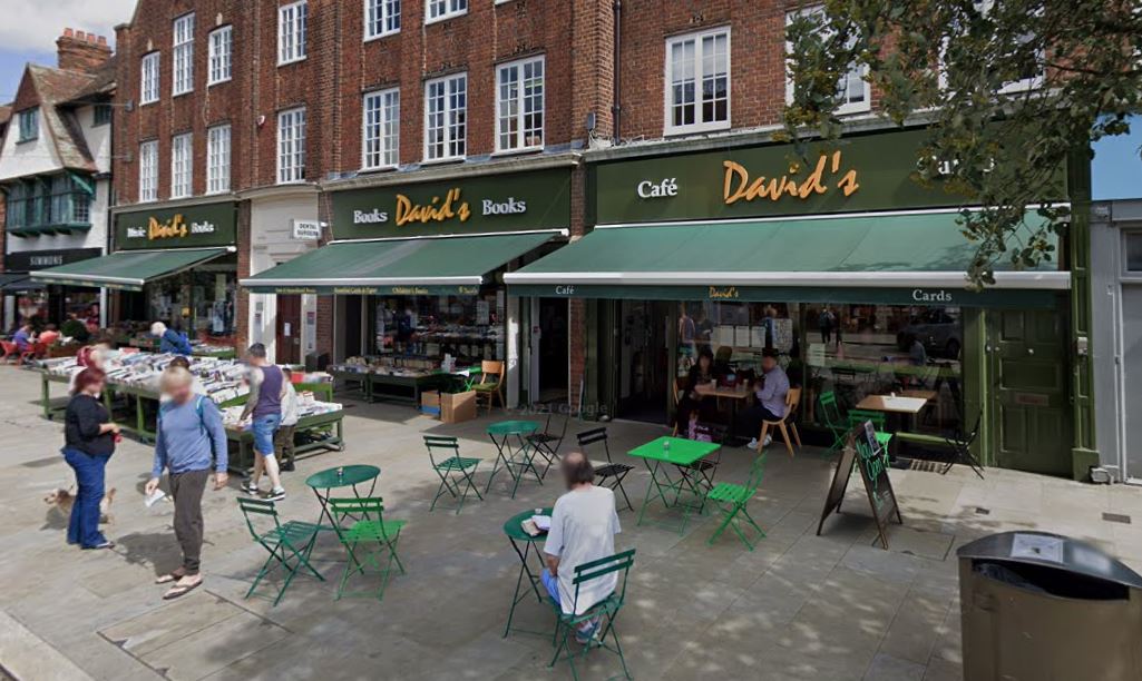 If you live in or near North Hertfordshire, I can recommend as an alternative to Waterstones a lovely independent bookshop called David's Bookshop in Letchworth Garden City. Everyone is so friendly and there's a lovely cafe there too ❤️🏳️‍⚧️ #TransRights