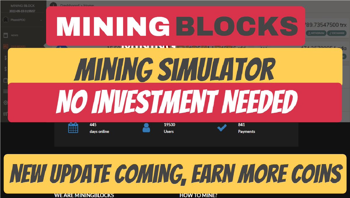 MiningBlocks Updates , New Loyalty Bonus Explained + Something New. youtu.be/6mv9vfZSZwM?si… via <a href="/YouTube/">YouTube</a> 
 #new #miningblocks #freecrypto #f2p #play2earn #tuesday