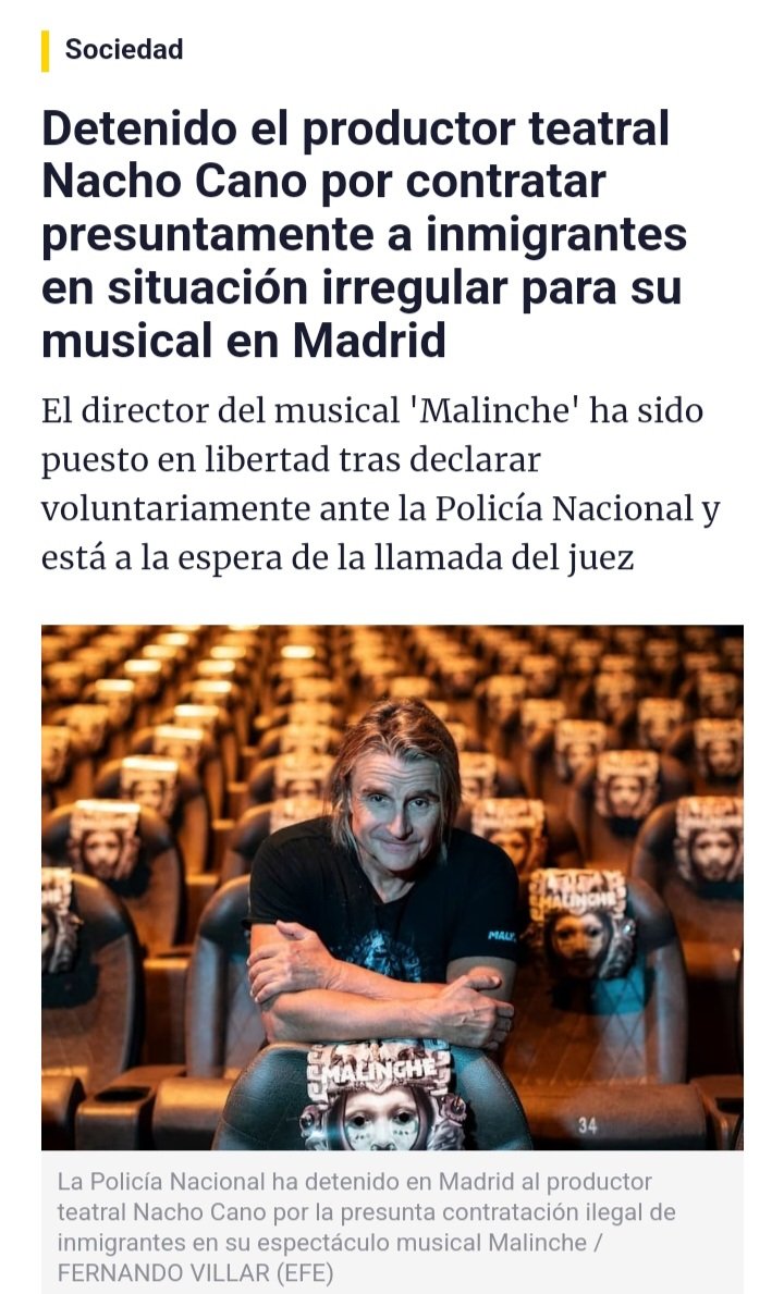 ¿Os acordaís cuando Mecano cantaba en su "Blues del esclavo" aquello de Que se nos trate/
Con dignidad/Como a semejantes
Emigrantes?
Tranquilos, se ve que Nacho Cano tampoco se acuerda.