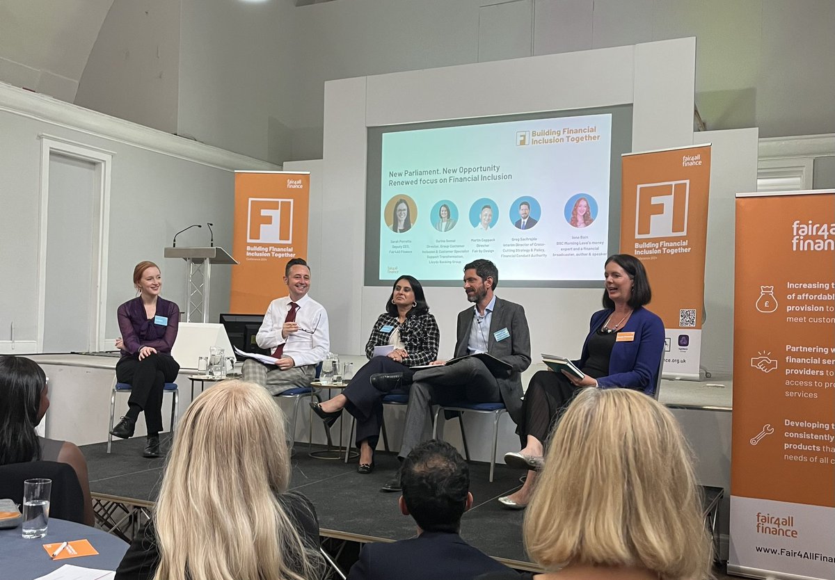 Fair By Design (@fairbydesign) on Twitter photo “We’re encouraged to look to the market to solve our needs, but what if the market doesn’t want you? What if the market tells you you’re too costly to serve… you’re excluded, and you pay more.”
Our Director <a href="/martin_coppack/">Martin Coppack</a> speaking at the <a href="/Fair4AllFinance/">Fair4All Finance</a> #ficonf24 “We’re encouraged to look to the market to solve our needs, but what if the market doesn’t want you? What if the market tells you you’re too costly to serve… you’re excluded, and you pay more.”
Our Director <a href="/martin_coppack/">Martin Coppack</a> speaking at the <a href="/Fair4AllFinance/">Fair4All Finance</a> #ficonf24