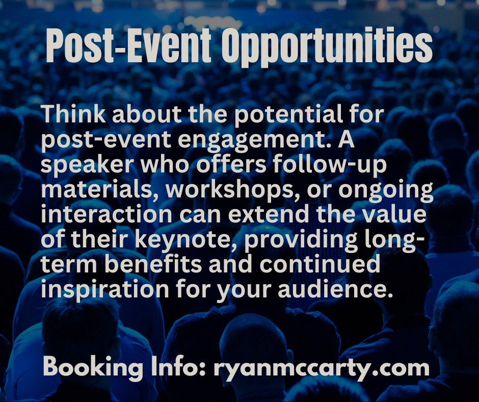 Take a Look Before You Book!
Over my 10+ years as a keynote speaker, I’ve learned a lot about what makes an event truly successful. From my experiences, here are three not-so-obvious, but incredibly important tips to consider before booking a keynote speaker: