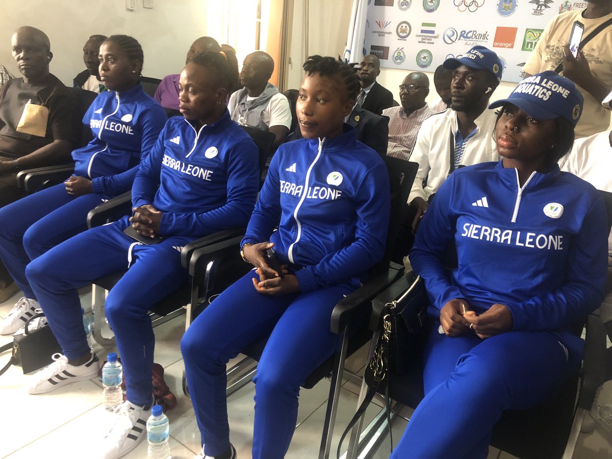 morrisjr88's tweet photo. #LabrumUK today in Freetown unveiled the official team kit of #TeamSierraLeone for the @Paris2024 #OlympicGames, in collaboration with @adidas. The collection includes attire for athletes in the Olympic Village, on the field and on the podium.
#LABRUMLondon
@Olympics https://t.co/Rawu7MbkkO