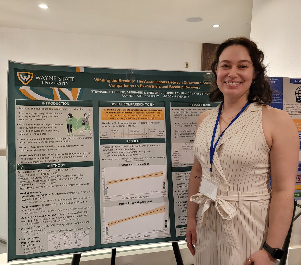 Stephanie Spielmann (@steph_spielmann) on Twitter photo Another great RAID Lab presentation at #IARR2024 by <a href="/fiedler_steph/">Stephanie Fiedler</a> on comparing yourself to an ex after a breakup Another great RAID Lab presentation at #IARR2024 by <a href="/fiedler_steph/">Stephanie Fiedler</a> on comparing yourself to an ex after a breakup