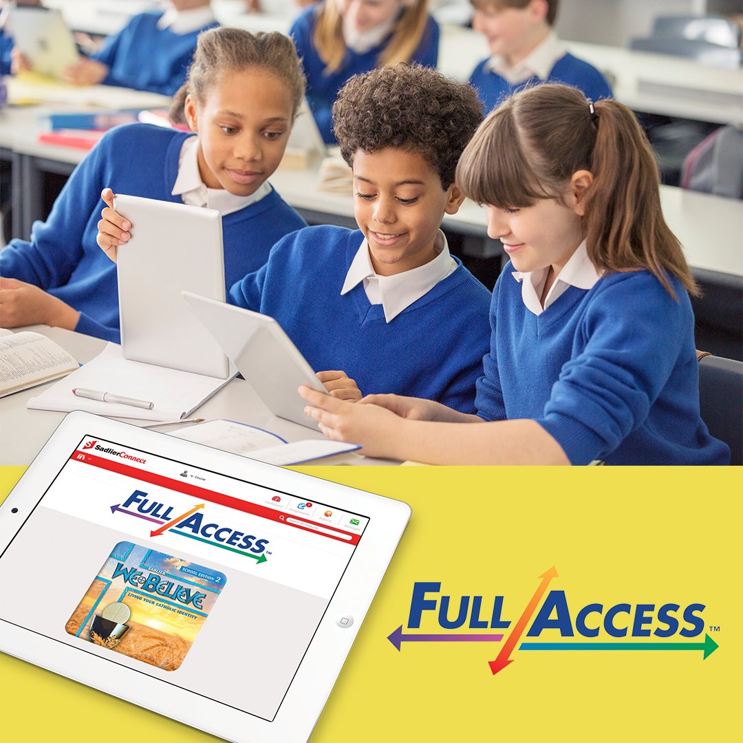 SadlierReligion's tweet image. Transform Faith Formation with Full Access! Enhance student faith formation and support teachers with assessments, data analysis, and personalized learning. Adopted by 2 archdioceses for 2024! hubs.ly/Q02F0gff0 

#CatholicFamily #Catechist #CatholicEdchat #SadlierReligion