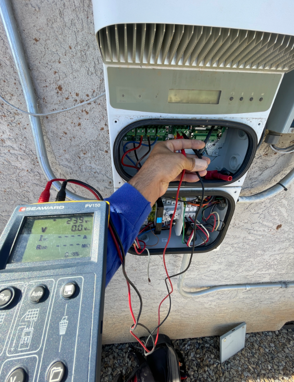 Issues with your solar? Call Solar Service Professionals at (323)746-1143 to schedule an appointment with one of our highly trained service technicians TODAY! #solartechnician #solarmaintenance #SSP