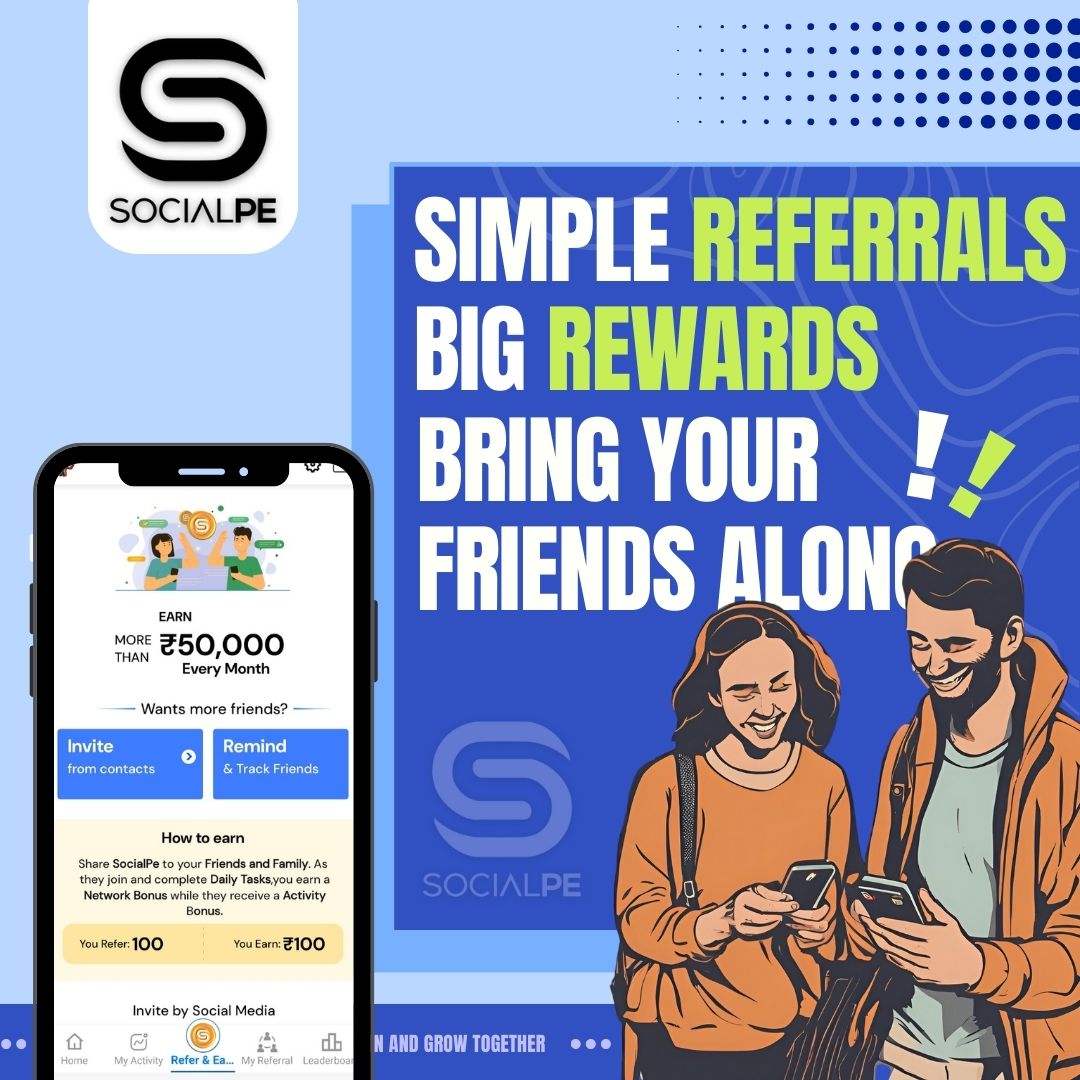 MySocialPe's tweet photo. ๐ธ Ready to Earn Big? ๐ธ
With #SocialPe, referrals are a breeze, and your earnings potential is unlimited! ๐๐ฒ Start sharing and watch your income grow effortlessly. The more you refer, the more you earn! ๐โจ
#AffiliateMarketing #UnlimitedEarnings #EasyReferrals #EarnBig https://t.co/sC6mWfOdK3