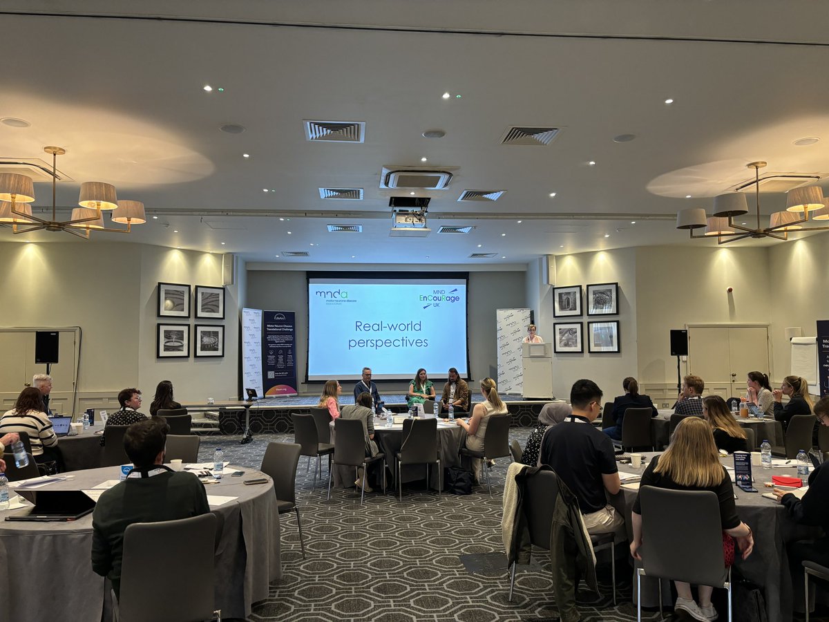 MND Research (@mndresearch) on Twitter photo “Keep at it!”
It was an absolute honour to hear Martyn (<a href="/mbarrow1/">Martyn Barrow</a>) and Anna’s (<a href="/anbar1/">anna barrow</a>) story, after Anna was diagnosed with #MND #ALS.
Raw, emotional and inspiring.
Thank you for sharing with us and the early career researchers to highlight why it is so important to keep at “Keep at it!”
It was an absolute honour to hear Martyn (<a href="/mbarrow1/">Martyn Barrow</a>) and Anna’s (<a href="/anbar1/">anna barrow</a>) story, after Anna was diagnosed with #MND #ALS.
Raw, emotional and inspiring.
Thank you for sharing with us and the early career researchers to highlight why it is so important to keep at