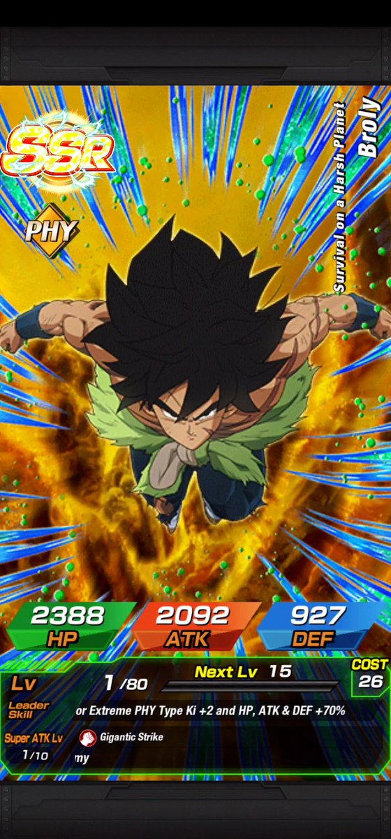 BlueOak4Champ's tweet photo. @dokkan_global twice in a row twice with gogeta summon animation... thanks for nothing tho https://t.co/Z8Y3XPc8yf