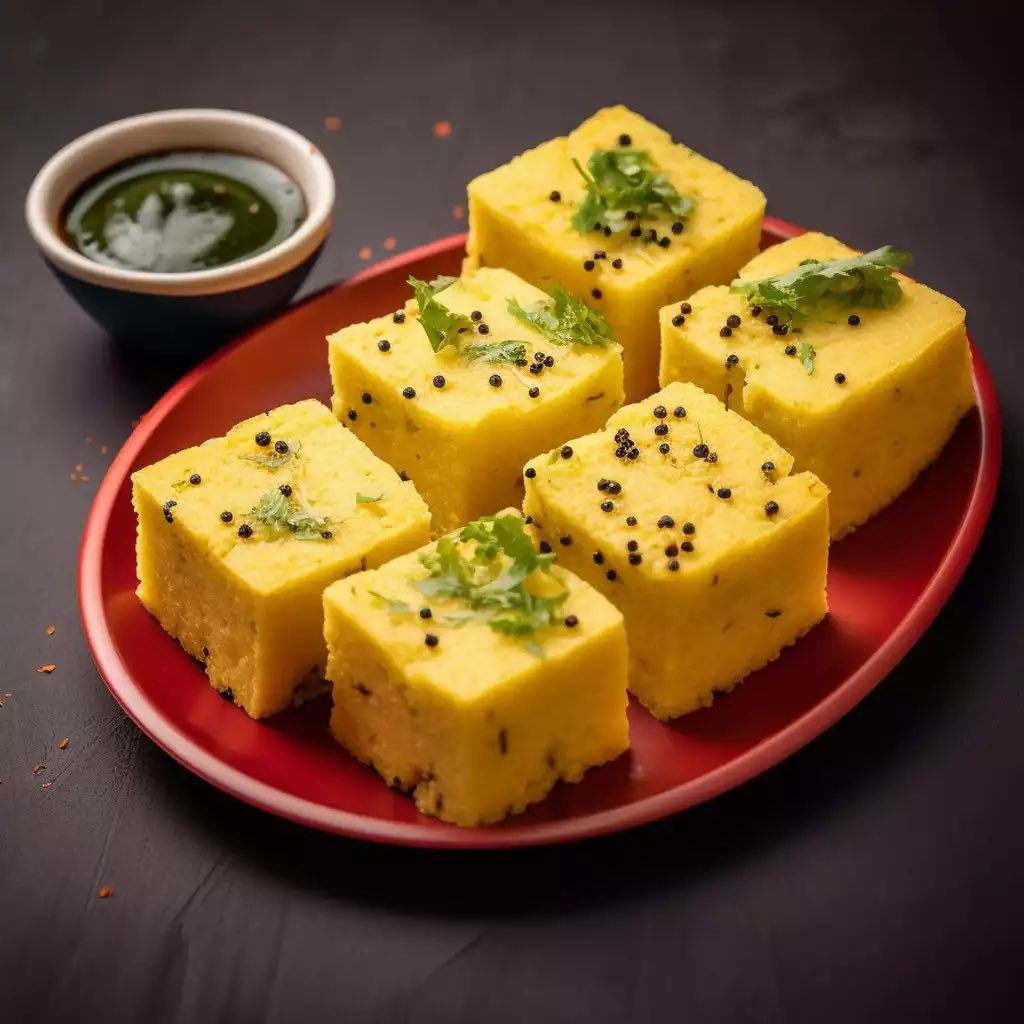 CloudFeasta's tweet photo. "Soft, spongy, and full of flavor! Discover the irresistible taste of Dhokla – a Gujarati classic that’s perfect for any time of the day. 🌿✨ #IndianFood #DhoklaDelight #Foodie" https://t.co/SOFkp50a7V