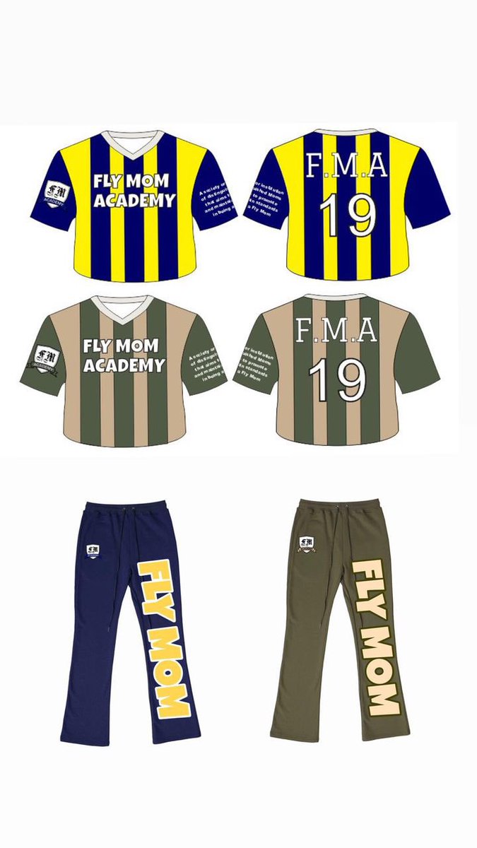 _iamcarefree's tweet image. FLY MOM ACADEMY (F.M.A.)

- A society or institution of distinguished Moms that aims to promote and maintain standards in being a Fly Mom ⭐️

Cropped Jersey + Fly Mom Sweats
08.02.2024 - 12NOON
KeelxCeleste.com

*IG - @Meetthecarefrees