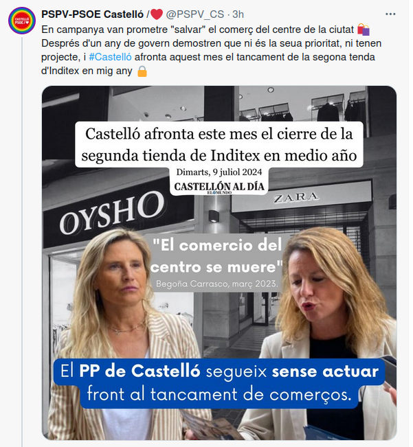 VergonyaPPera's tweet photo. De nada chicos 👋

Entendemos que nos mencionéis, pero subiros al hashtag #VergonyaCarrasco. A ella no le importó usar el apellido de Marco para su campaña, no seáis cobardes. https://t.co/UGhXVnQYyw