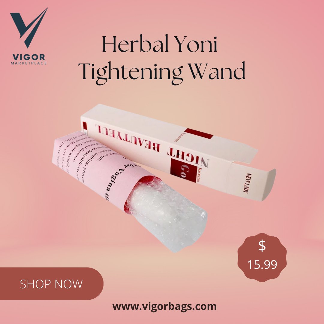 VIGORZIP's tweet photo. Rejuvenate naturally with our Herbal Yoni Tightening Wand. 🌿✨ Embrace feminine wellness and confidence. Shop now!

https://t.co/EDzqBZBUds⁣

#Vigormarketplace #YoniCare #NaturalWellness https://t.co/SMF3lE4INN