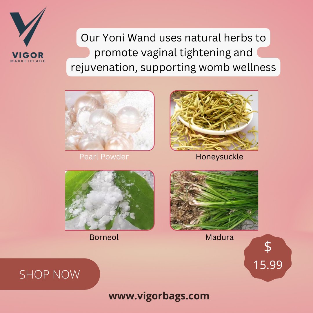 VIGORZIP's tweet photo. Rejuvenate naturally with our Herbal Yoni Tightening Wand. 🌿✨ Embrace feminine wellness and confidence. Shop now!

https://t.co/EDzqBZBUds⁣

#Vigormarketplace #YoniCare #NaturalWellness https://t.co/SMF3lE4INN