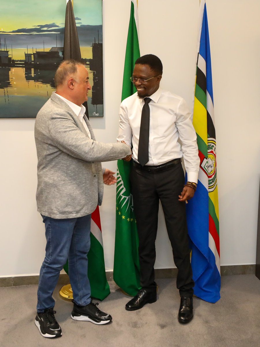 moyasa_ke's tweet photo. HARAMBEE STARS COACH ENGIN FIRAT BRIEFS CS ABABU ON KENYA'S FOOTBALL STATUS

The @harambee_stars coach Engin Firat today paid a courtesy call on CS @AbabuNamwamba, where they discussed the current state of Kenyan football, with a focus on the performance of the national team. https://t.co/L7jdoJYlhD
