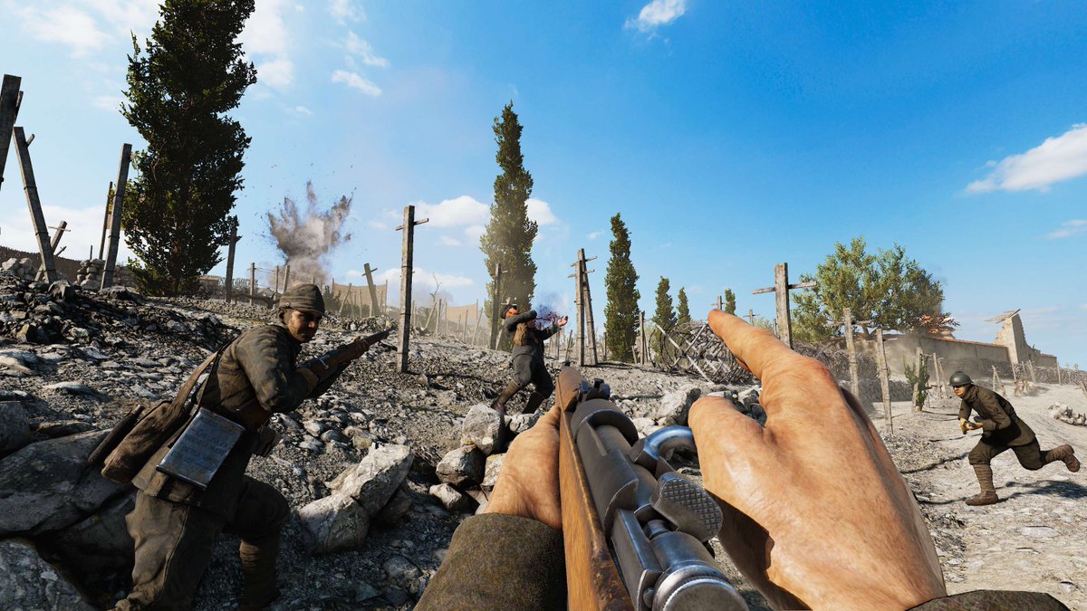 WW1GameSeries's tweet image. Carso – Launch map.

The Austro-Hungarians, supported by the 2nd Bosnian-Herzegovinian Regiment, attempt to take control over Monte San Michele. Battered by Italian artillery and low on reserves, they'll have to resort to cunning tactics to succeed.

#WW1 #Isonzo