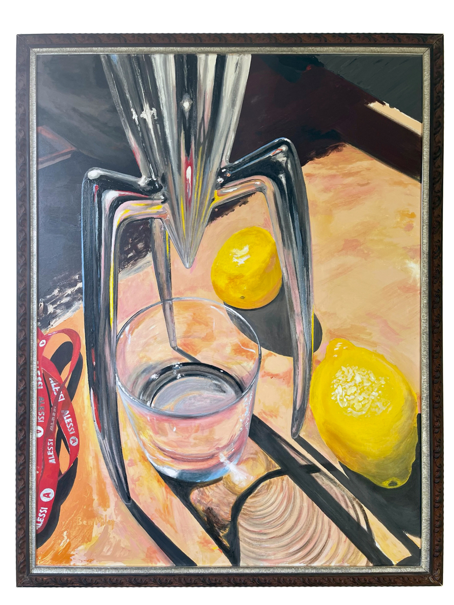 mileyb's tweet image. 'Extraction' is a look into the motivations behind establishing a form, and responding to a function.

On a large kitchen cutting board rests Philippe Starck's 'Juicy Salif Lemon Squeezer', designed by Philipe Starke in 1988, largely regarded as a seminal work and iconic. There…