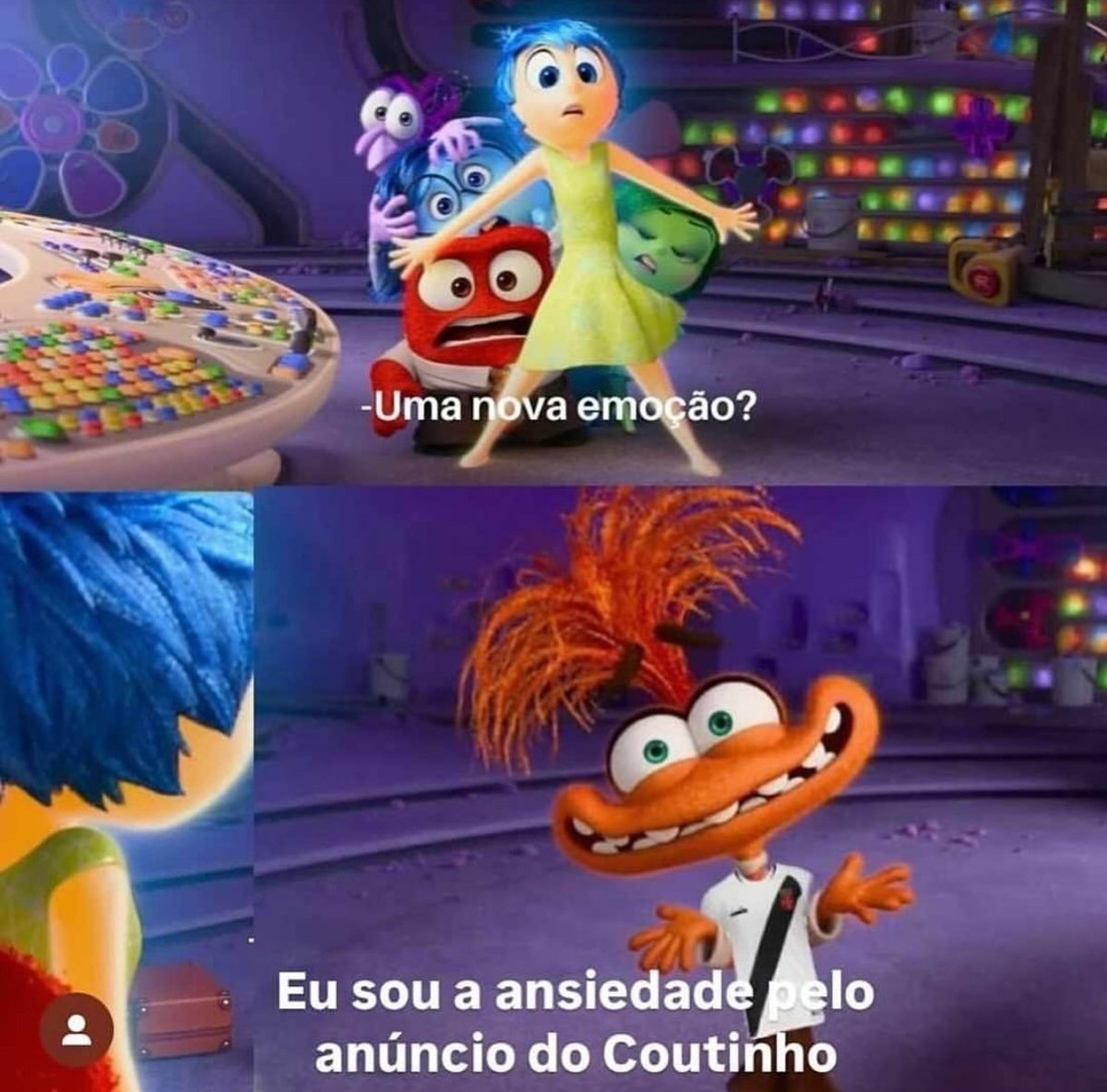 Tentando não pensar no Coutinho: a

A mente:
"que o Coutinho voltou querendo demais
anota mais três pontinhos na conta do pai
a barrreira vai virar baile 
(han han han)" 🎶🎤