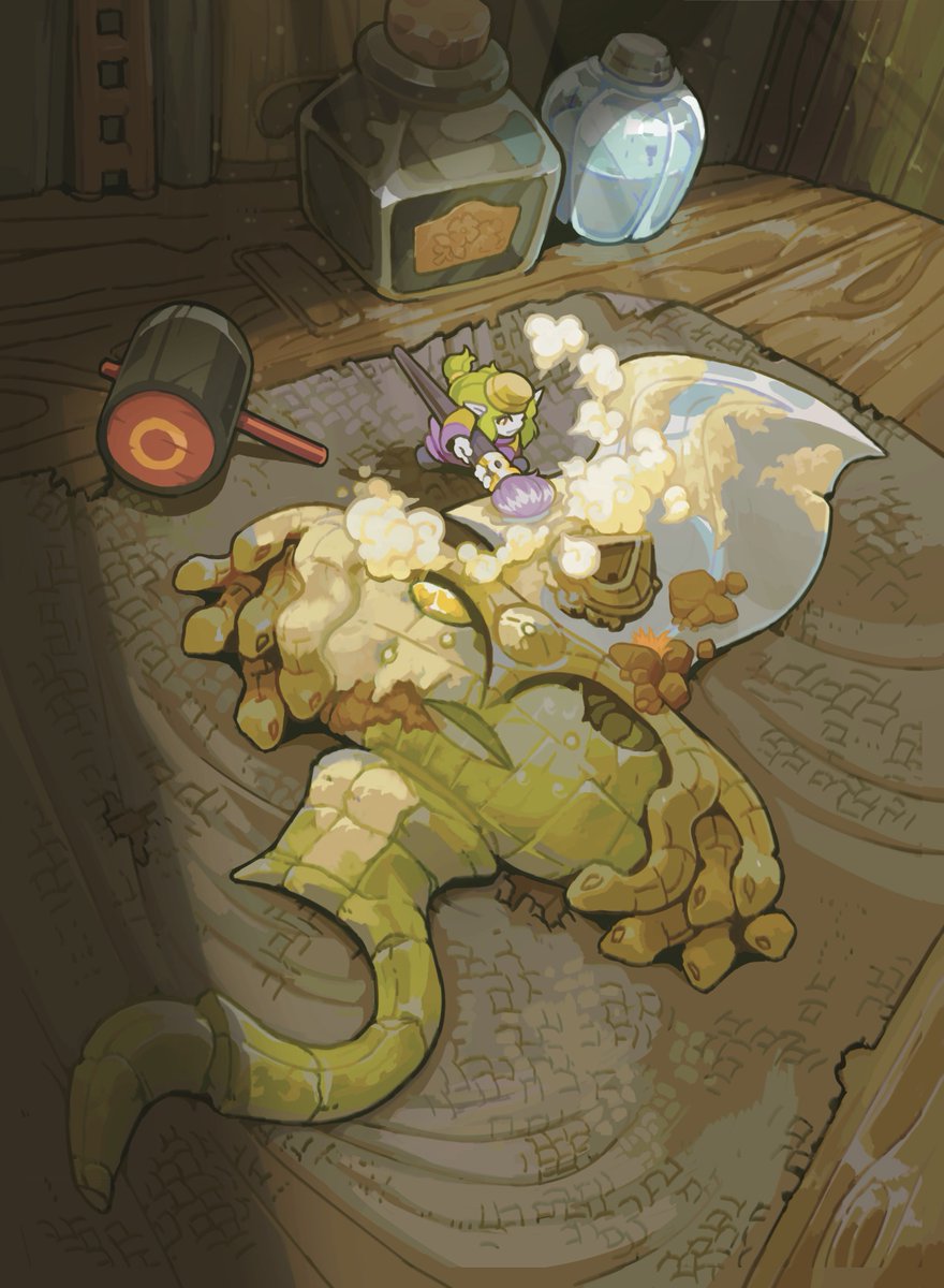 PixelFortress_'s tweet image. Promotional Illustration of Darkworld : Cursesmith Assistant by @2Pblog1 !

What kind of contents do you&apos;d like to get, guys? Artworks, gameplay, gifs, music... ?  Let us know! 
 
Also, don&apos;t hesitate to whishlist the game on Steam (link in the profile)! 🙌

#devblog #indiegame