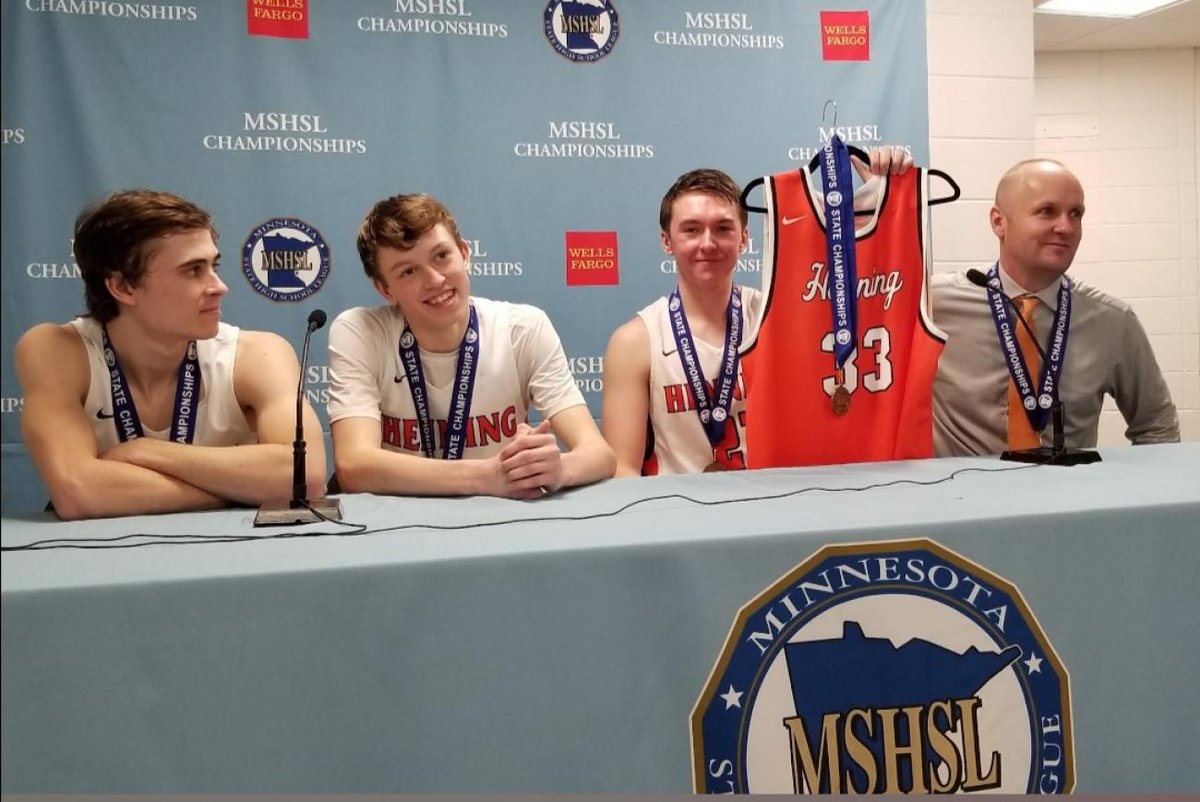 The No. 1 John's Journal story from 2023-24: Five Years Later, Henning Hornets Remember Jacob.

Team Dedicated Championship Season To Late Teammate, And Their Commitment Continues. 

Check out John's Journal.

mshsl.org/about/news/joh…