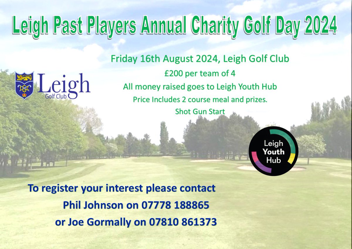 Leigh Players Association (@leigh_players) on Twitter photo 