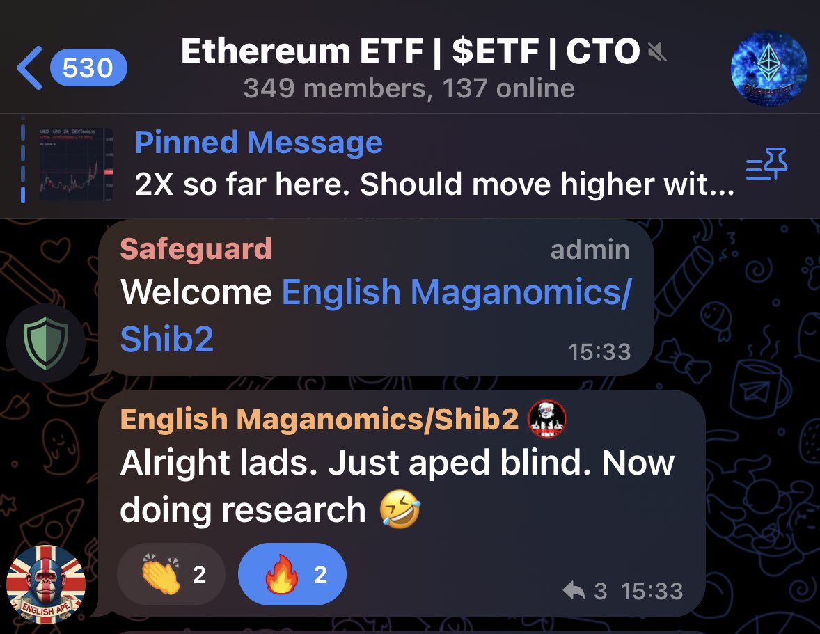 <a href="/IHunt100xGems/">Erik Stevens 🐆</a> Erik, IYKYK 

0xc8a403093465812d9f5c822ff59d8ade448dc074

t.me/EthereumETFCTO
ethETF.fun
x.com/EthereumETF_CTO