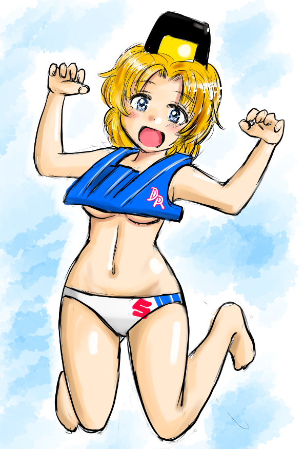 「#ノーブラの日これが標準なので、まーしゃーないw#バイク擬人化 」|いさかこうじのイラスト