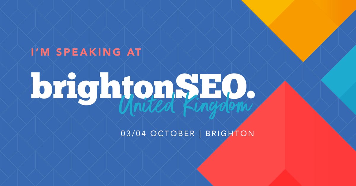 Did I tell you I'll be speaking for the 3rd time <a href="/brightonseo/">brightonSEO</a> next october 😅?
I'll talk about Content Management on large websites, as a follow up to my previous talk last year.
Book your tickets on brightonseo.com !

Already planning the next <a href="/ExtraMileForSEO/">Extra Mile for SEO</a> too 🥳
