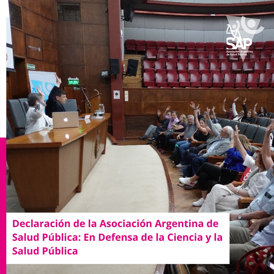 Declaración de la Asociación Argentina de Salud Pública: En Defensa de la Ciencia y la Salud Pública

Leela completa acá: aasap.org.ar/index.php/blog…