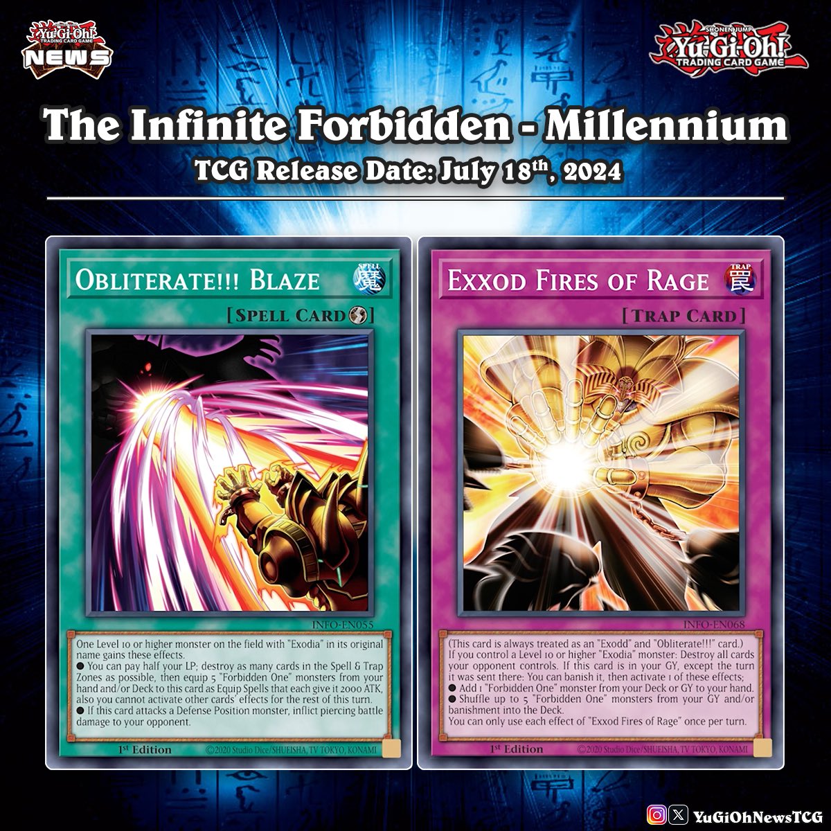 YuGiOh Exodia cards and deck guide, image size:1200x1200