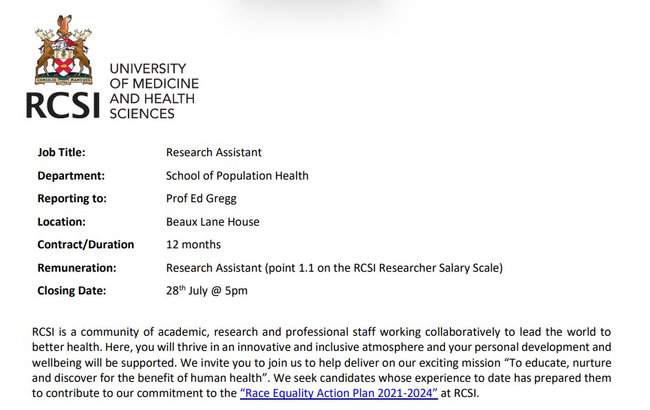 PSI DHP (@psi_dhp) on Twitter photo Great research assistant opportunity at <a href="/RCSI_PopHealth/">RCSI School of Population Health</a>. Suitable for those interested in systematic reviewing and chronic disease prevention! More details👇                                                    my.corehr.com/pls/coreportal… Great research assistant opportunity at <a href="/RCSI_PopHealth/">RCSI School of Population Health</a>. Suitable for those interested in systematic reviewing and chronic disease prevention! More details👇                                                    my.corehr.com/pls/coreportal…
