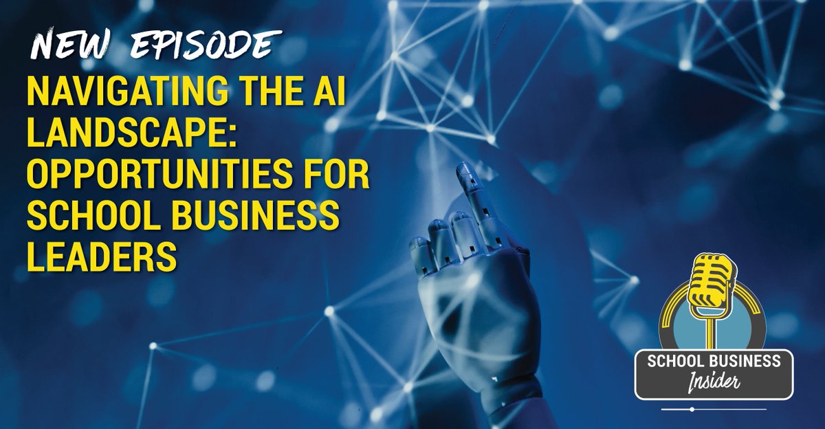 Curious about how AI can transform #schoolbusiness operations? Uncover the power of AI in today's episode of the <a href="/sbinsiderpod/">School Business Insider</a>! Explore generative &amp; traditional AI, learn practical applications in education, and get tips on effective AI prompts.

Tune in: podcasts.apple.com/us/podcast/sch…