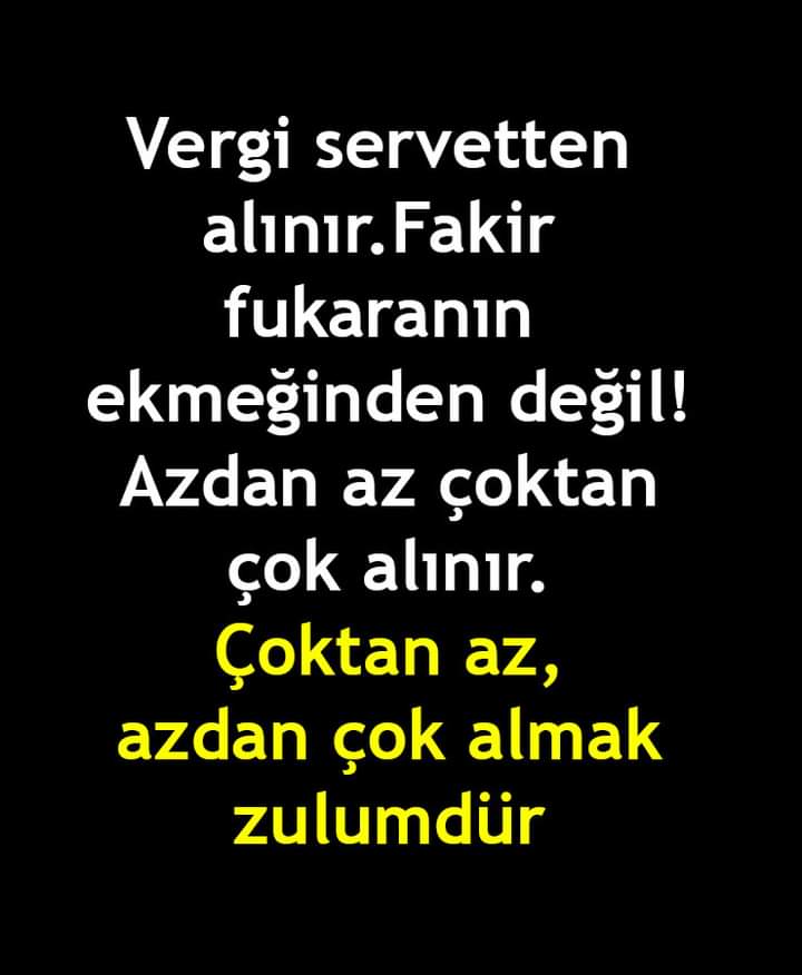 Gelir vergisi dilimleri yükseltilmeli, kamu çalışanları ilk altı ay % 10 ikinci altı ay % 15 vergi oranına sabitlenmeli. Düzenin bütün çarkları zengini daha zengin, yoksulu daha yoksul yapmak için dönmemeli 
<a href="/turkiskonf/">TÜRK-İŞ</a> <a href="/hakiskonf/">HAKİŞ KONFEDERASYONU</a> <a href="/diskinsesi/">DİSK</a>
#GelirdeVergideAdalet
#YaSeçimYaGeçim