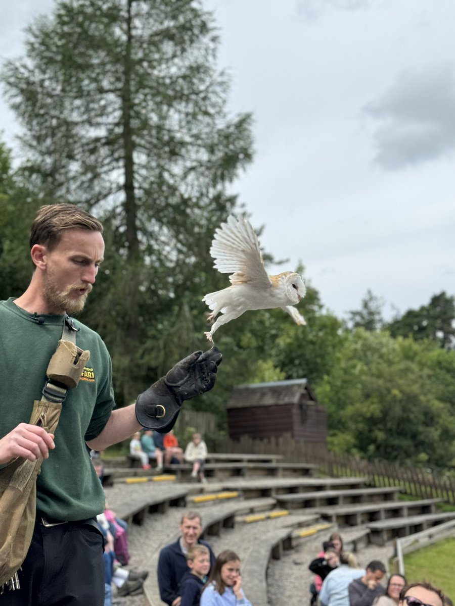 Fun times at the bird show today! Thanks <a href="/BlairDrummondSP/">Blair Drummond SP</a>
