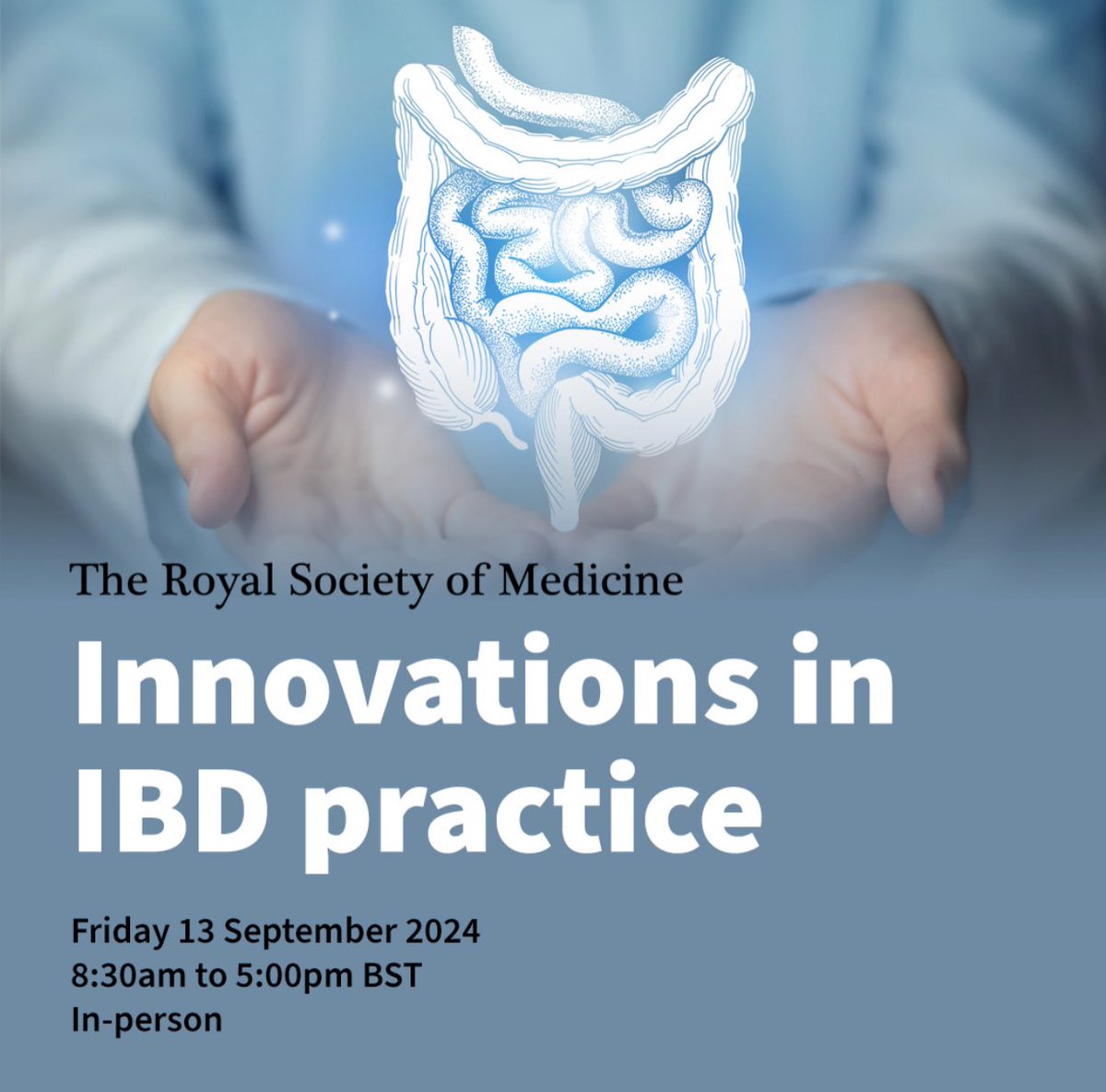 Justin Davies (@jdcamcolorectal) on Twitter photo Time to register & book study leave for this stellar <a href="/RSMcoloproct/">RSM Coloproctology Section</a> IBD meeting in association with <a href="/ACPGBI/">@ACPGBI</a> in London Friday 13 September. Absolutely stellar faculty of KOLs in surgery & gastroenterology plus the wider MDT and patients too. See you there! rsm.ac.uk/events/colopro… Time to register & book study leave for this stellar <a href="/RSMcoloproct/">RSM Coloproctology Section</a> IBD meeting in association with <a href="/ACPGBI/">@ACPGBI</a> in London Friday 13 September. Absolutely stellar faculty of KOLs in surgery & gastroenterology plus the wider MDT and patients too. See you there! rsm.ac.uk/events/colopro…