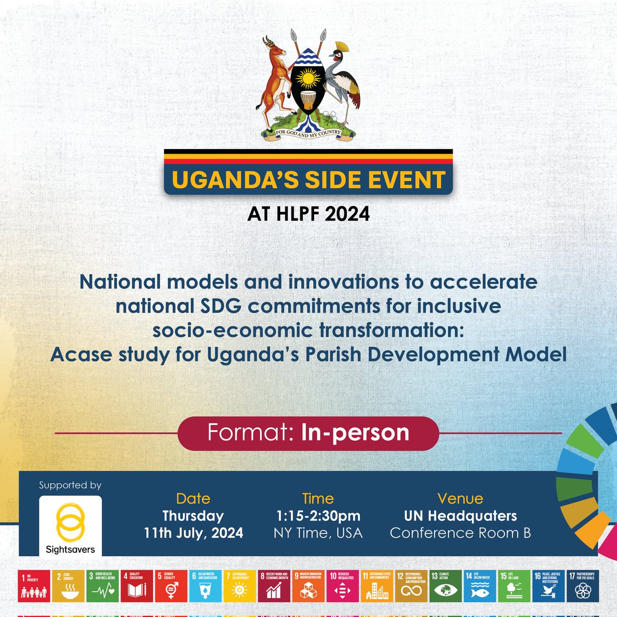 SDG Secretariat Uganda tweet media