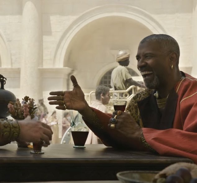 Denzel said “myyy gladiata”
