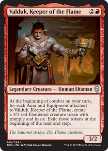 Simeon Smith (@_simeonsmith) on Twitter photo #mtg <a href="/GavinVerhey/">Gavin Verhey</a> My 14year old asked if Valduk’s flaming hammer has a card, and I said I didn’t think so. Am I wrong? #mtg <a href="/GavinVerhey/">Gavin Verhey</a> My 14year old asked if Valduk’s flaming hammer has a card, and I said I didn’t think so. Am I wrong?