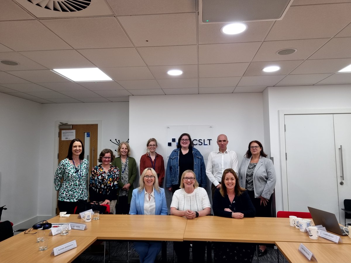 RCSLTpolicy's tweet photo. ❓ What is the collective noun for #SLPeeps who support @RCSLT's policy work?

🚨 It can only be an #InfluenceOfSLTs of course.

😍 Great after the #SLTWorkforce workshop to catch-up with people who support our influencing work more widely too.

🙏 Thanks to  them and to you.

1/ https://t.co/n4QDwRNFZQ