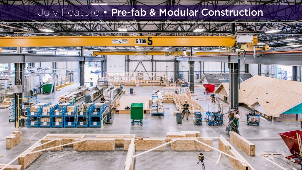 PRE-FAB AND MODULAR CONSTRUCTION FEATURE: Governments see modular as part of Canada’s housing solution. canada.constructconnect.com/dcn/news/techn…