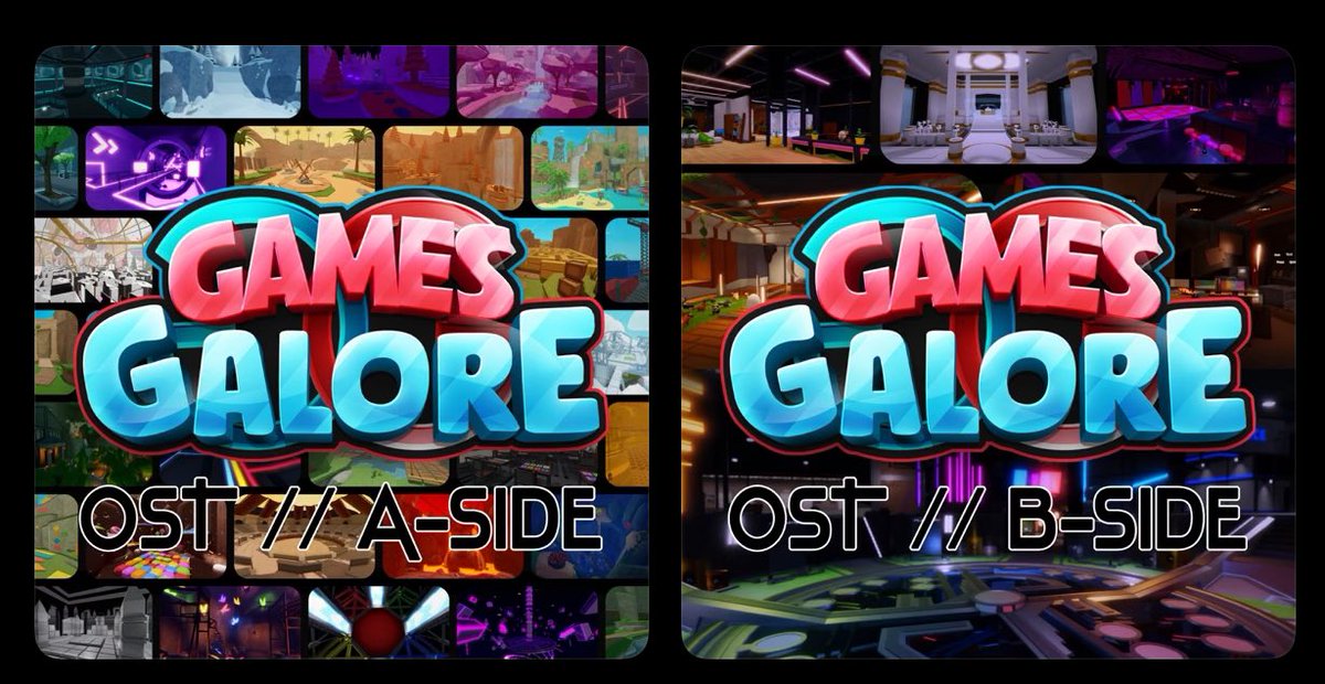Looking for 84 tracks full of ear-worms? My Games Galore OST albums (A-Side &amp; B-Side) are now available in streaming stores!

(link in the replies!!)