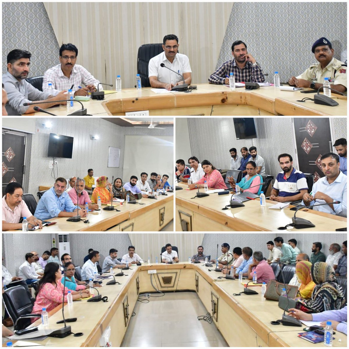 DC Rajouri, Sh. Om Prakash Bhagat reviews the progress of data collection/validation (DCFs) from lime departments for PDI.
<a href="/Divcomjammu/">Divisional Commissioner Jammu</a> 
<a href="/dmrajouri/">District Admn Rajouri</a>