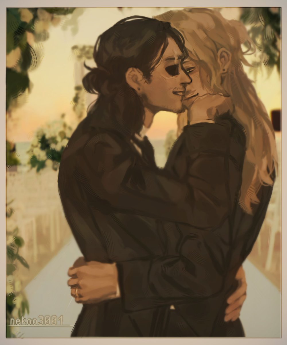 Here's my piece for #EraserMicBigBang 
I was paired up with an amazing writer <a href="/Chloeoodles/">💚🧡Chloe🧡💚</a>! Big thanks to the mods of <a href="/EraserMicBang/">Sights & Sounds :EraserMic Big Bang 💛🖤</a>  for the opportunity!!!
[マイ相 , erasermic]