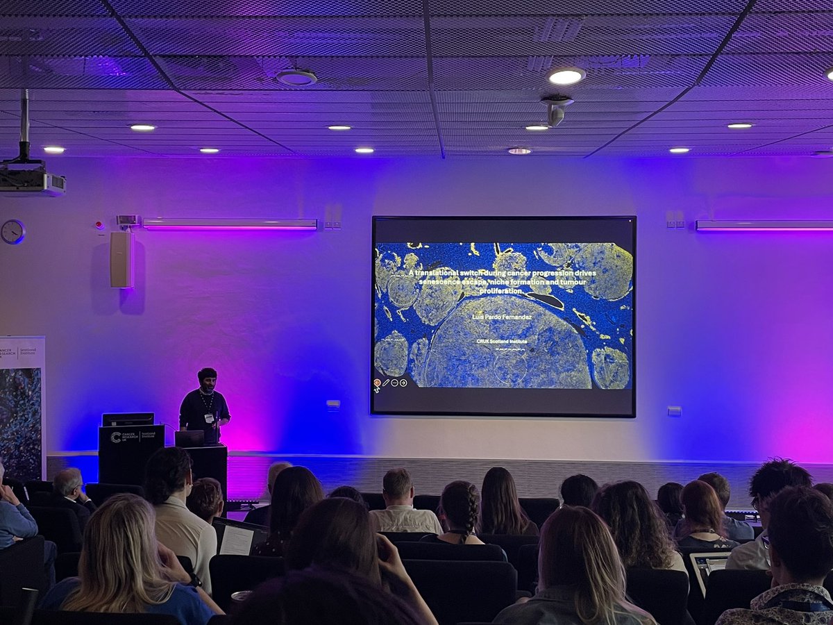 CRUK Scotland Inst (@cruk_si) on Twitter photo Another two great short talks from <a href="/CRUK_SI/">CRUK Scotland Inst</a> PhD student Laura Millett and postdoc Luis Pardo Fernandez
#BICC2024 Another two great short talks from <a href="/CRUK_SI/">CRUK Scotland Inst</a> PhD student Laura Millett and postdoc Luis Pardo Fernandez
#BICC2024