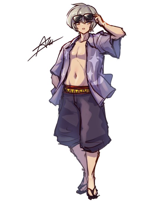 水着立ち絵が突然生えた 